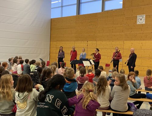 Musiker aus Leipzig zu Gast an der Grundschule Bücherwurm