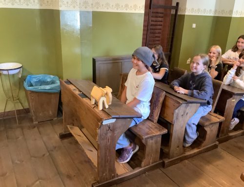 Ausflug der Klasse 4b ins Schulmuseum nach Leipzig